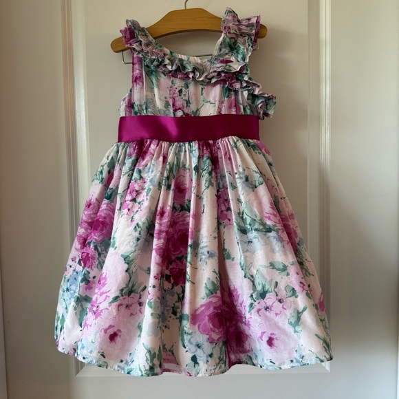 fitted lace wedding dress Hyacinth House Lilac & Navy Floral Jacquard Janie Mini Dress Lilac & Navy Floral Jacquard / M